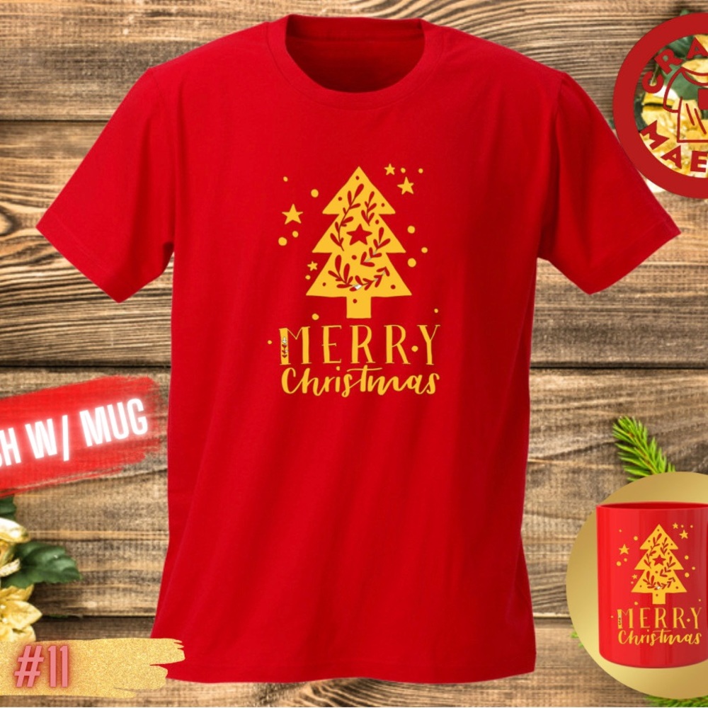 ♦️X’MAS TREE Christmas T-shirt designs♦️